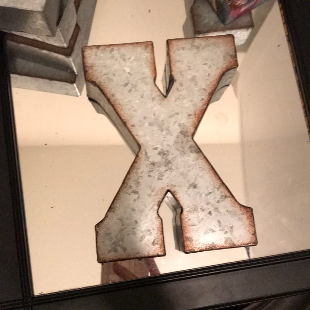 Galvanized X